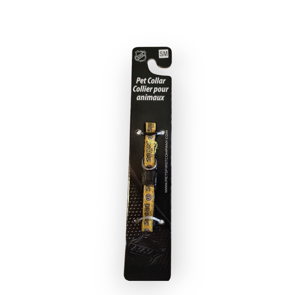 PETS FIRST NHL PET COLLAR‎ - BOSTON BRUINS NWOT
